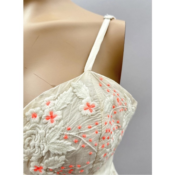 11) Free People Intimately - Bed of Roses Babydoll Mini Slip NWOT - Picture 6 of 8